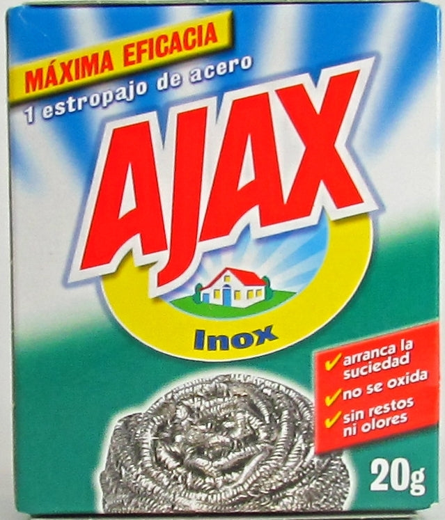 Ajax Maximum Effectiveness Steel Pad, 20 ct