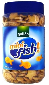 Gullon Mini Cracker, Fish, 350 g