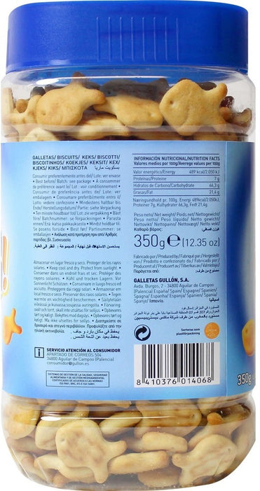 Gullon Mini Cracker, Fish, 350 g