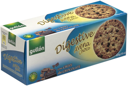 Gullon Digestive Bisctuits, Oats & Chocolate, 1 pack