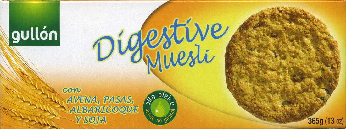 Gullon Digestive Bisctuits, Musli, 365 g