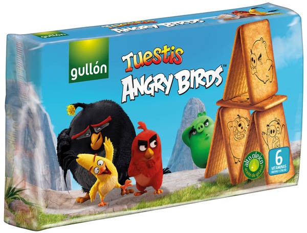 Gullon Tuestis Angry Birds Bisctuits, 400 g