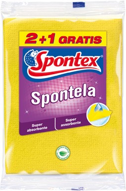 Spontex Spontela Super Absorbent Multi Purpose Cloths Bonus Pack, 3 ct