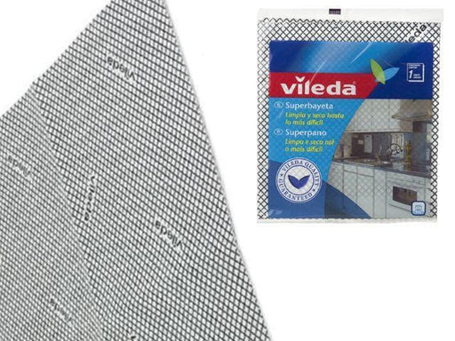 Vileda Odor Stop Cloth, Size XL, Color Grey, 1 ct