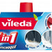 Vileda Broom 3-in-1 with Stick, 1 ct