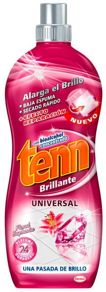 Henkel Tenn Multi-Surface Cleaner with Concentrated Bioalcohol, Floral Scent, 1250 ml
