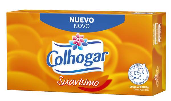 Colhogar Soft Facial Tissues, 66 ct