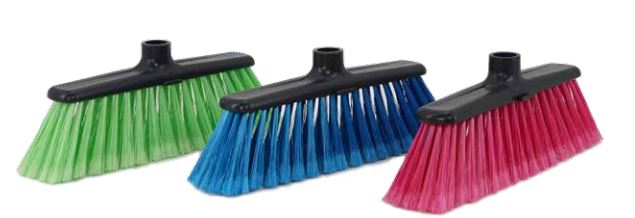 MIK Broom With Handle , 2 pcs