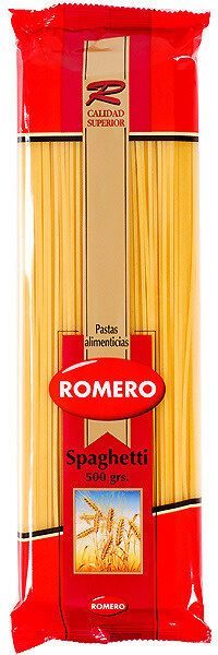 Romero Spaghetti Pasta, 500 gr