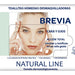 Brevia Natural Line Make Up Remover Wipes for Face and Eyes, 15 ct