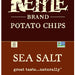 Kettle Potato Chips, Sea Salt, 16 oz