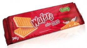 Florbu Wafers with Coconut Flavored Filling, 240 gr