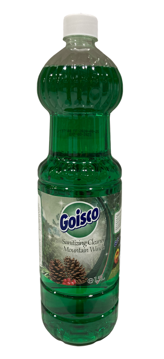Goisco Disinfectant Deodorizing Cleaner, Mountain Winds, 1.5 L