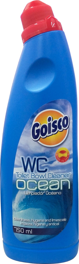 Goisco WC Toilet Bowl Cleaner, Ocean Scent, 750 ml