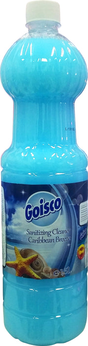 Goisco Sanitizing Cleaner, Caribbean Breeze, 1.5 L
