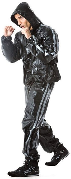 Everlast Fit Hooded Sauna Suit, XL/XXL, 2 pcs