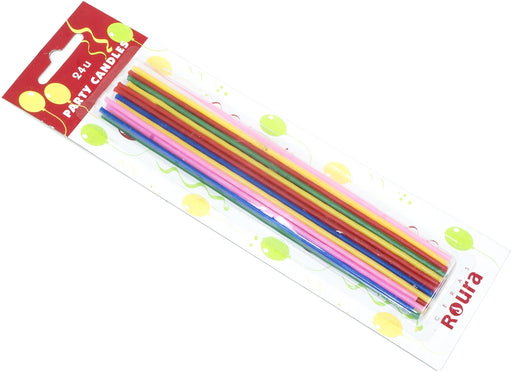 Roura Party Candles, Long, 24 ct