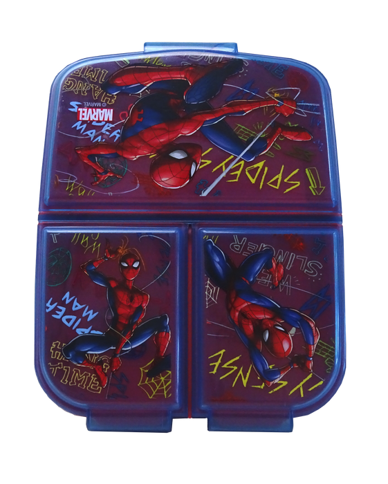 Spiderman Kids Multi Compartment Sandwich Box, 1 pc