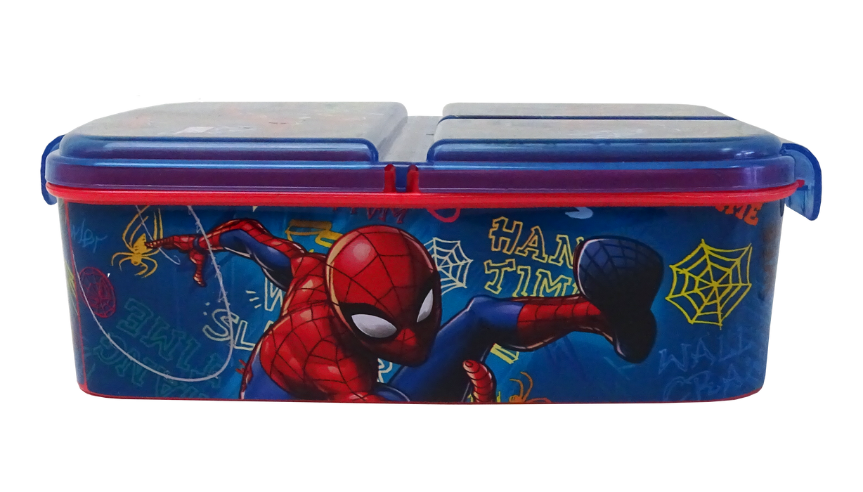 Spiderman Kids Multi Compartment Sandwich Box, 1 pc