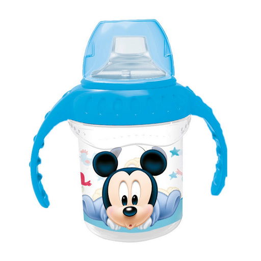 Goisco Disney Baby Mickey MouseTraining Mug, Blue, 230 ml