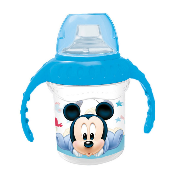 Goisco Disney Baby Mickey MouseTraining Mug, Blue, 230 ml