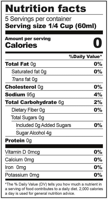 ServiVita Zero Calorie Pancake Syrup, 10.6 oz
