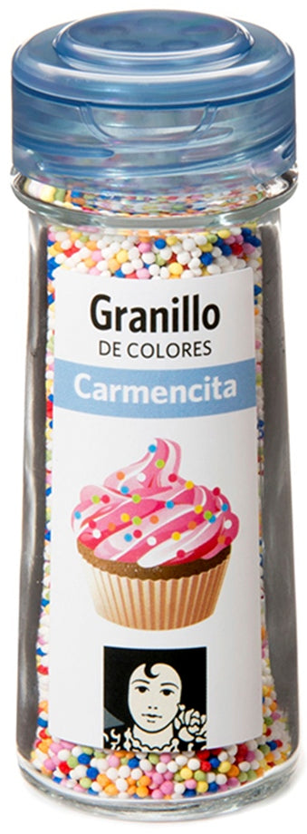 Carmencita Colorful Sugar Grains, 86 gr