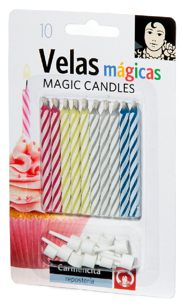 Carmencita Magic Candles, 10 ct