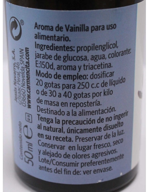 Carmencita Vanilla Extract, 50 ml