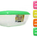 Home Smart Plastic Lunch Box Set, 4 pcs