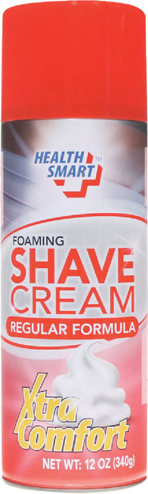 Health Smart Foaming Shaving Cream Regular Formula , 12 oz