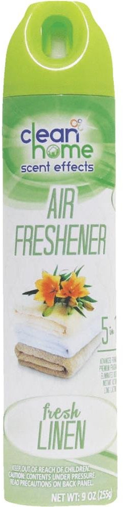 Clean Home Air Freshner Fresh Linen, 9 oz