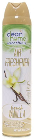 Clean Home Air Freshner French Vanilla, 9 oz