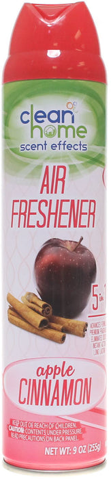Clean Home Air Freshner Apple Cinnamon, 9 oz