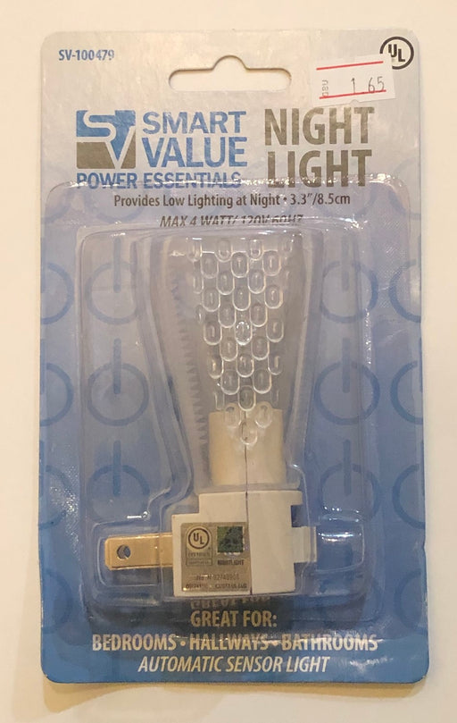 Smart Value Automatic Sensor Night Light, 1 ct