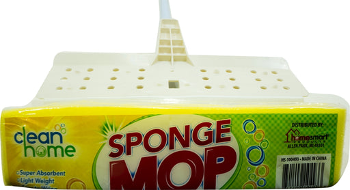 Clean Home Sponge Mop with Handle, 1 ct