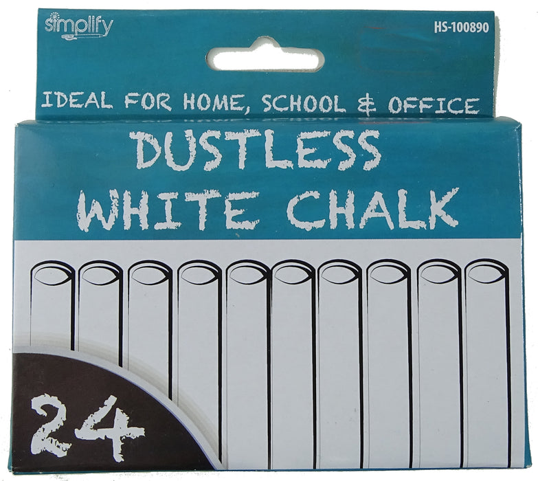 Simplify White Chalk, 24 ct