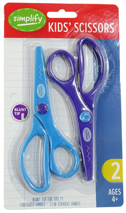 Simplify Kids Scissors, 2 ct