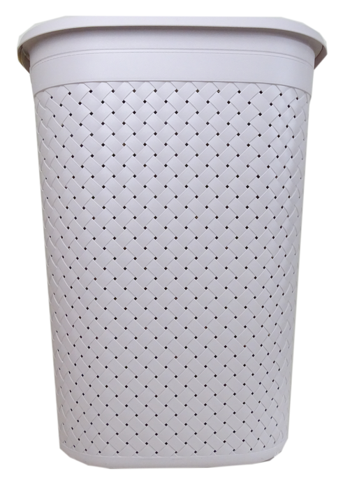 Home Smart Laundry Basket With Lid , 1 pc
