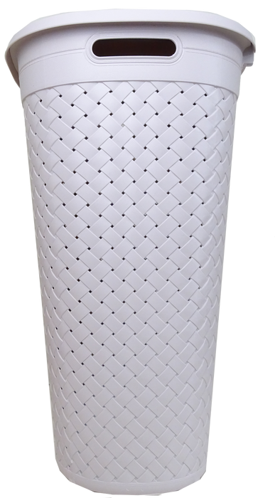 Home Smart Laundry Basket With Lid , 1 pc