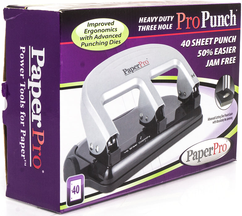 Paper Pro 3 Hole Paper Punch, 1 ct