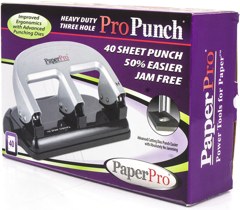 Paper Pro 3 Hole Paper Punch, 1 ct