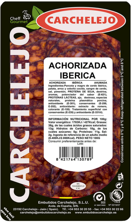 Carchelejo Achorizada Iberica, 100 gr