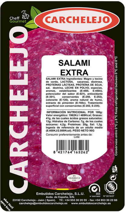 Carchelejo Salami Extra, 90 gr