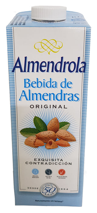 Almendrola Almond Milk, Original, 100% Vegetable, Daily Energy, 1 L