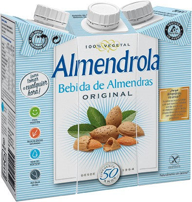 Almendrola Almond Milk Original 3-Pack, 3 x 250 ml