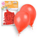 Party Products 23 cm Balloons, Red, 12 ct