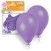 Party Products 23 cm Balloons, Lilac, 12 ct