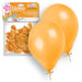 Party Products 23 cm Balloons, Metallic Golden, 12 ct