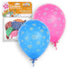 Party Products 23 cm Assorted Ballloons with Hearts, 6 ct